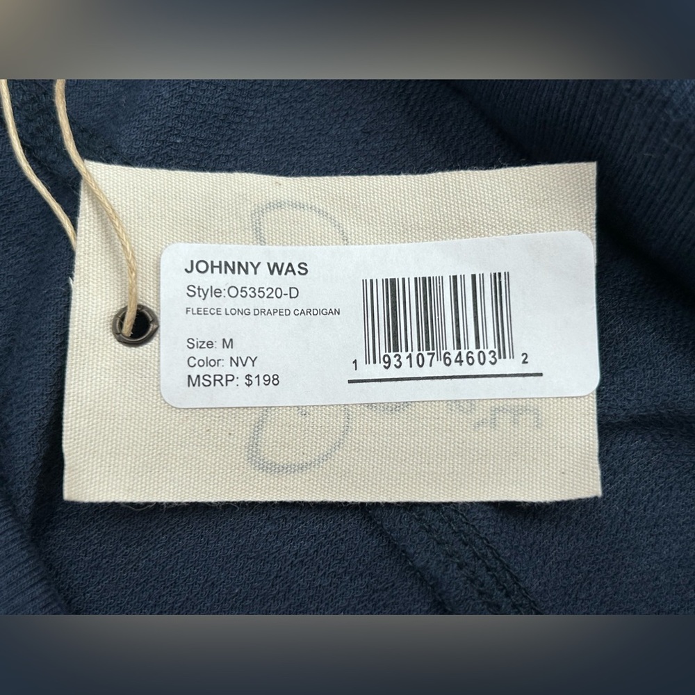 NWT Johnny Was Calme Fleece Long Draped Cardigan
Sustainable
Soft
Lounge
$198
M - Picture 5 of 9